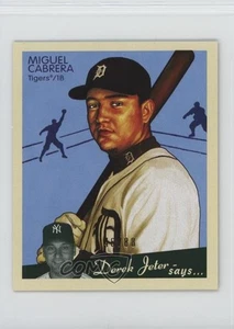 Mini cubierta superior Goudey 2008 espalda verde/88 Miguel Cabrera #70 - Imagen 1 de 3