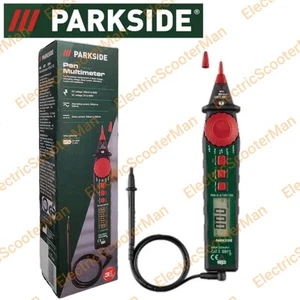 Parkside Digital Pen Multimeter DC AC Voltage Current Tester - Picture 1 of 6