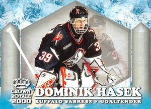 1999-00 Crown Royale Ice Elite #4 Dominik Hasek - Picture 1 of 2