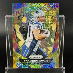 Rob Gronkowski 2017 Panini Prizm #5 ILLUMINATION Gold Mojo Prizm /10 - Picture 1 of 10