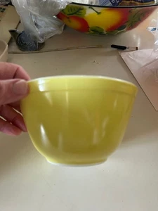 SCHÖN! Vintage Pyrex 401 Schale 1,5pt gelb Satzschale - Bild 1 von 4