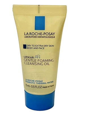 Aceite limpiador en espuma suave La Roche Posay Lipikar AP+ 0,5 oz/15 ml tamaño de viaje Foto 1 de 4