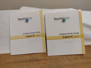 RosettaStone angielski USA poziom 1-2 przewodnik po studiach - Zdjęcie 1 z 4