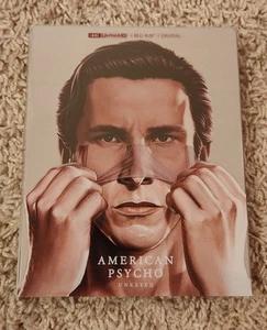 American Psycho Steelbook (4K Ultra HD Blu-ray 2-Disc Set) W/ Slipcover - Picture 1 of 5