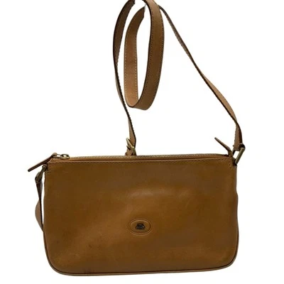 Bolso Bandolera THE BRIDGE Vintage Cuero Marrón Hecho en Italia Foto 1 de 4