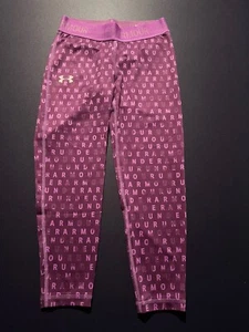 Under Armour Girls Purple Capris M - Picture 1 of 2