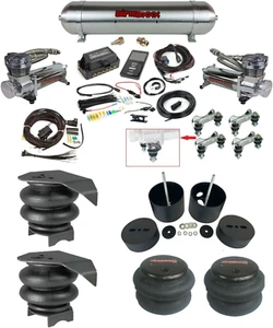 Complete Air Lift 27685 3P Air Ride Suspension Kit w/480 Chr For 88-98 Chevy C15 - Picture 1 of 24