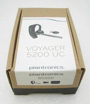 Plantronics Voyager 5200 UC Bluetooth Mobile & PC Headset 206110-101 B5200 - Image 1 of 3