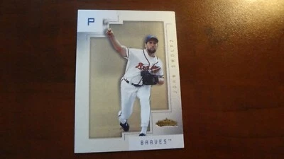 2001 FLEER SHOWCASE # 43 JOHN SMOLTZ  BASEBALL CARD - Image 1 of 2