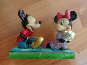 JIM SHORE Disney 4046066 Mickey & Minnie - I Ausgewählt Dieses Nur für Sie - - Bild 1 von 2