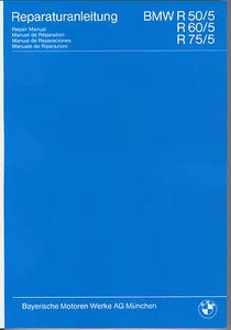 BMW Werkstatthandbuch / Reparaturanleitung / Instandsetzung R 75 50 60 /5 -Serie - Bild 1 von 1