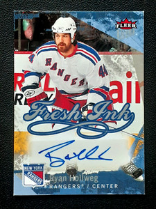 RYAN HOLLWEG AUTO 2007-08 FLEER ULTRA FRESH INK 07-08 NO FI-RH        51903