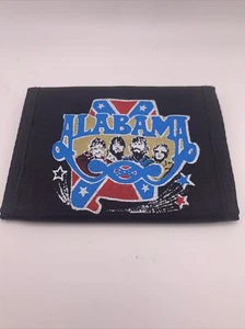 Alabama Band zweifach gefaltete Geldbörse Vintage 1980er Jahre selten Sammlerstück Geldbörse - Bild 1 von 4