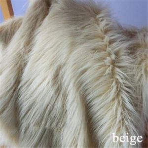 9cm Long Plush Fabric Faux Fur Fluffy Cloth Cosplay Clothes Jewelry Display DIY - Picture 1 of 27