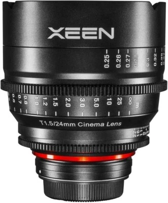 Samyang Xeen 24mm T1.5 Cinema Lens PL Mount (Metric) - Image 1 of 4