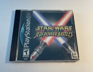 Star Wars Episode 1 Jedi Power Battles PS1 Sony Playstation ohne Handbuch, getestet - Bild 1 von 4