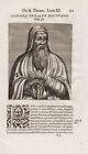 Isidoro de Sevilla Seville Archbishop scholar cleric Portrait Thevet 1584