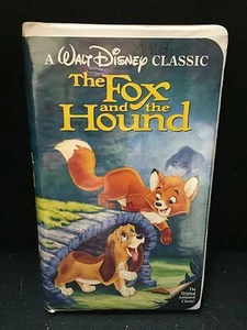 The Fox and the Hound (VHS 1994) Black Diamond Disney Classic Clamshell Case - Picture 1 of 5