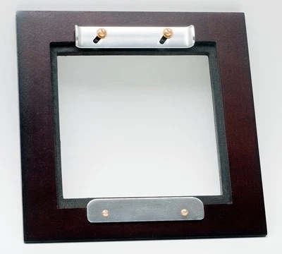 1 WOODEN  ADAPTER 5.2"Sq. for 95mm x95mm boards type "B" to AGFA/ANSCO  5"x 7"  - Image 1 of 3