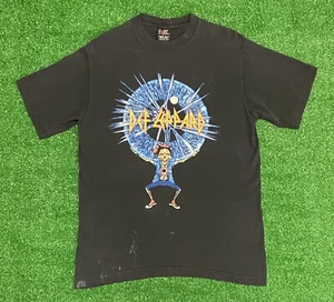 1993 Def Leppard Never Ending Weekend Tour Single Stitch Shirt - Size Large - Picture 1 of 9