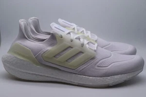 ADIDAS ULTRABOOST 22 RUNNING TRAINERS - CLOUD WHITE GX5459 - MEN UK12 - Picture 1 of 16