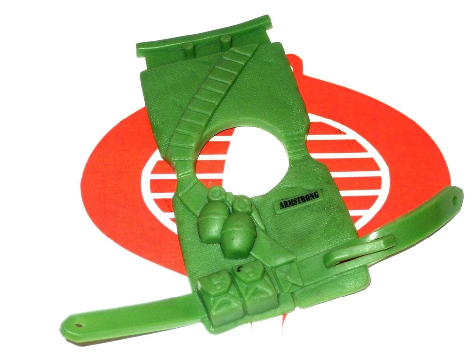 Стретч Armstrong Commando Stretch боевое снаряжение зеленый армейский жилет Capt игрушки 1994 - Изображение 1 из 1