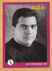 ALEX FERNANDEZ CHICAGO WHITE SOX #31 - LEAF STUDIO NM-MT 1991 - Picture 1 of 2