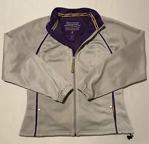 Vintage Yahoo 2005 David & Jerry grau Full Zip Damen Jacke Größe M - Bild 1 von 12