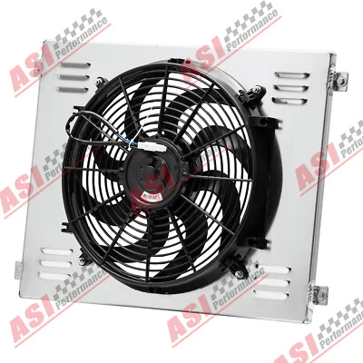 Aluminum Shroud+Fan Relay For 1968-1973 1969 Dodge Dart Plymouth Duster AT US Foto 1 de 4