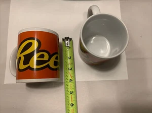 Reese's Kaffeebecher Tasse 2er Set Spülmaschinenfest Mikrowellengeeignet Orange - Bild 1 von 11