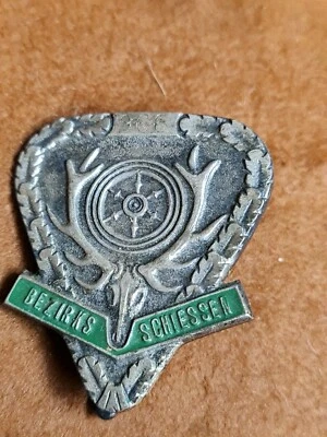 Anstecknadel  Jagd Bezirksschiessen 1966 Osnabrück  (8) - Bild 1 von 2