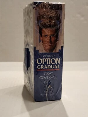 De colección * Lote de 3 Clairol Opción Marrón Medio Para Hombres Espuma Color de Cabello  Foto 1 de 4