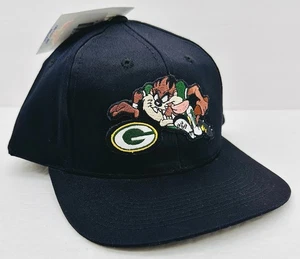 De colección Juvenil Green Bay Packers TAZ Looney Tunes Snapback Sombrero Nuevo Con Etiquetas - Imagen 1 de 9