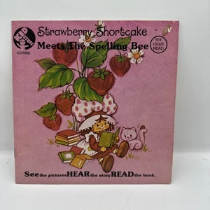 Strawberry Shortcake Meets the Spelling Bee - No Cassette - KSR968 - Book Only - Imagen 1 de 7