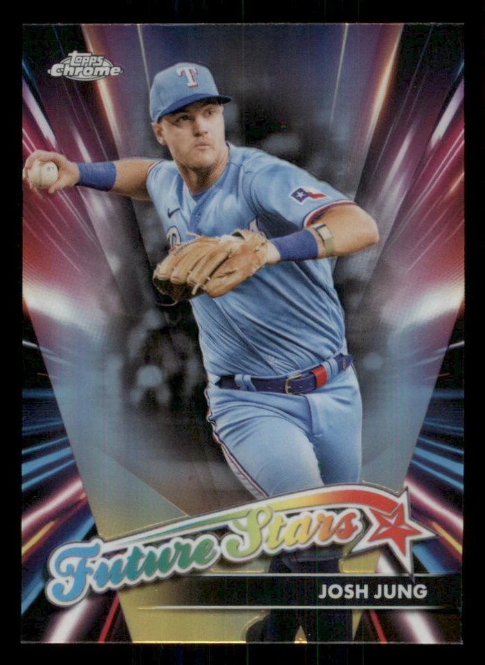 2024 Topps Chrome Future Stars #FS13 Josh Jung - Image 1 of 2