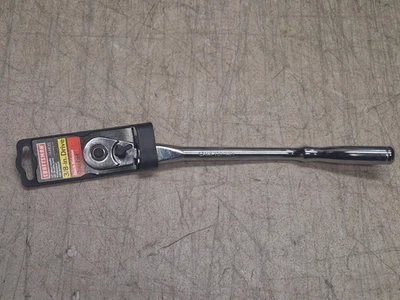 Sears Craftsman EE. UU. Nuevo Raro Mango Doblado 3/8” Cabeza Flexible Trinquete Pegatinado 44835 Foto 1 de 4