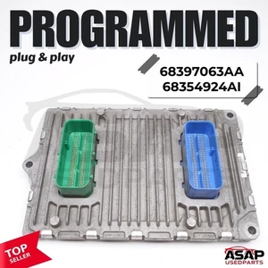 🚩 PROGRAMMED PLUG & PLAY PCM ECM ECU 2.4L JEEP CHEROKEE 2019 68354924AI 🚩 - Picture 1 of 4