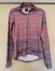 Nike Running Dri Fit Athletic Track 1/4 Zip Jacket Shirt Women’s Size Large - Bild 1 von 7
