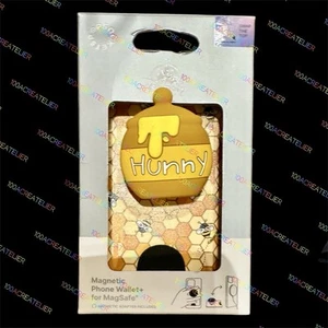 Disney Parks 2025 Winnie The Pooh Popsocket Phone Wallet + - Picture 1 of 1