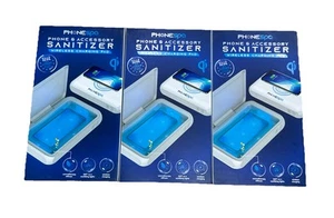 Phone Spa Phone & Accessory Sanitizer Wireless Charging Pad NEW 3 Pack - Picture 1 of 4