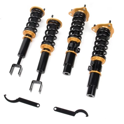 2pcs Front + 2pcs Rear Coilovers + 2pcs Spanner For Honda Accord 2013-16 Foto 1 de 4
