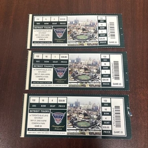 Boletos 3 27/05/2000 Detroit Tigers Toronto Blue Jays primer año Comerica Park - Imagen 1 de 2