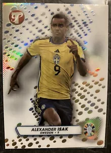 2023 Topps Pristine Road To UEFA EURO Alexander Isak Refractor #174 Sweden - Picture 1 of 2