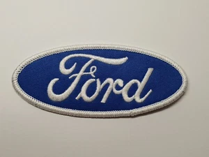 Quality Iron/Sew on FORD Badge patch Racing Motorsport logo FPV - Picture 1 of 2