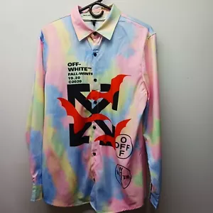 Off-White Main Label 2013 Virgil Abloh Tie Dye Long Sleeve 2XL - Picture 1 of 5