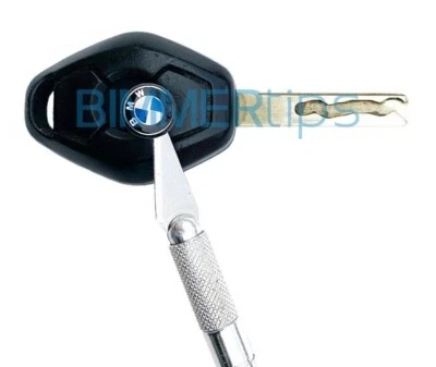 E39 Original BMW Llavero Emblema, OEM 66122155753, M5 525i 528i 540i 530i Foto 1 de 3