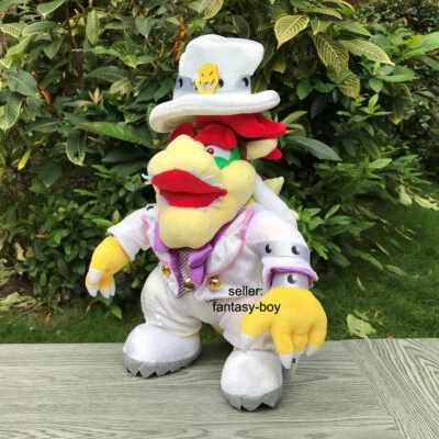 Super Mario Odyssey Plush Bowser Koopa 14" Wedding Dress Boss Stuffed Toy Doll - Image 1 of 4