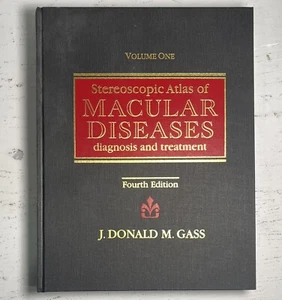 Stereoscopic Atlas of Macular Diseases: Diagnosis and Treatment 4th Ed Volume 1 - Foto 1 di 11