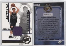 1999 Press Pass Jersey Card /300 Evan Eschmeyer #JC5 Rookie RC
