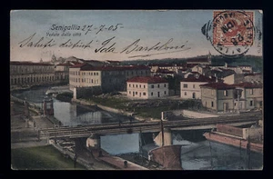 cartolina SENIGALLIA veduta della citta' - Bild 1 von 2